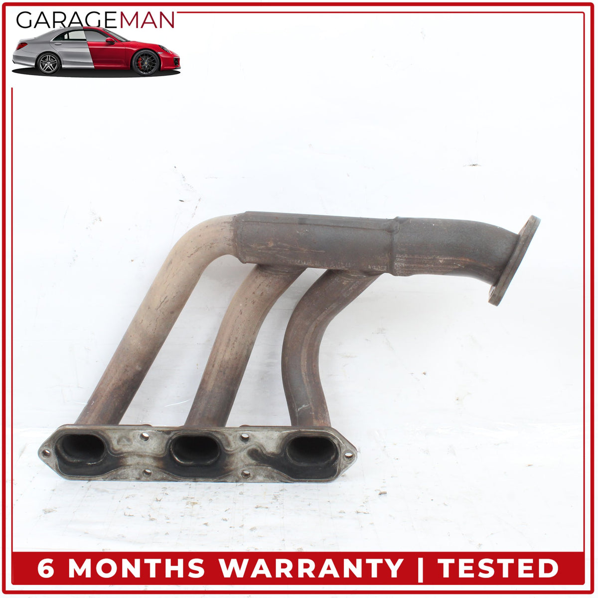 1999-2001 Porsche 911 Carrera 996 Left and Right Side Exhaust Manifold Set OEM