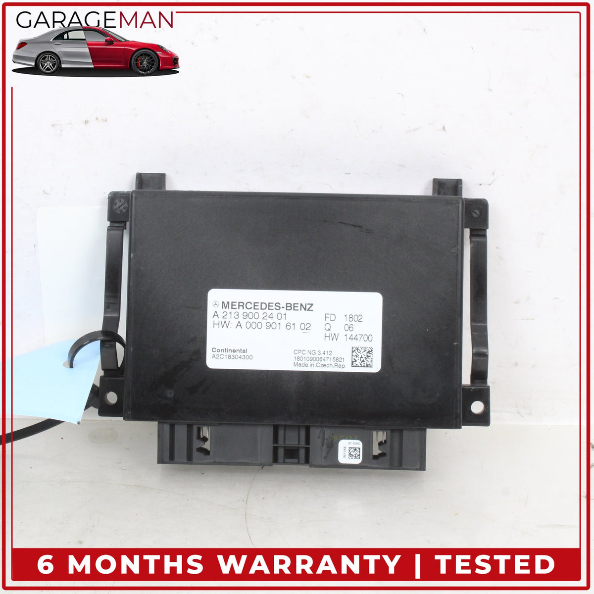 2017-2020 Mercedes W213 E300 Transmission Control Module TCU TCM 2139002401 OEM