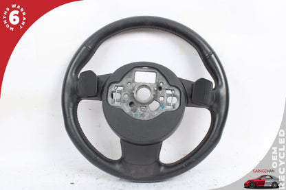 12-18 Audi A6 C7 Sedan Sport Flat Bottom Steering Wheel w/ Paddle Shifters
