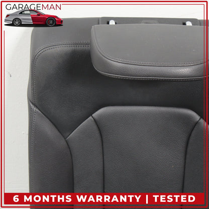 2017-2019 Audi Q7 Rear 3rd Row Upper and Lower Bench Seat Black Assembly OEM