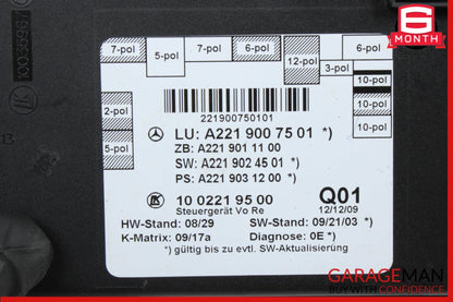 2010-2013 Mercedes-Benz S550 W221 Right Front Door Control Module 2219007501 OEM