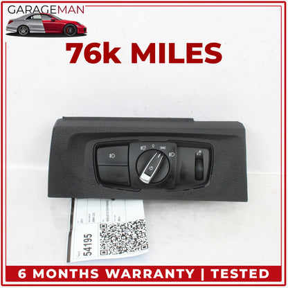 2014-2021 BMW 230i F22 Headlight Fog Light Switch Control Module w/ Trim 9393941 OEM
