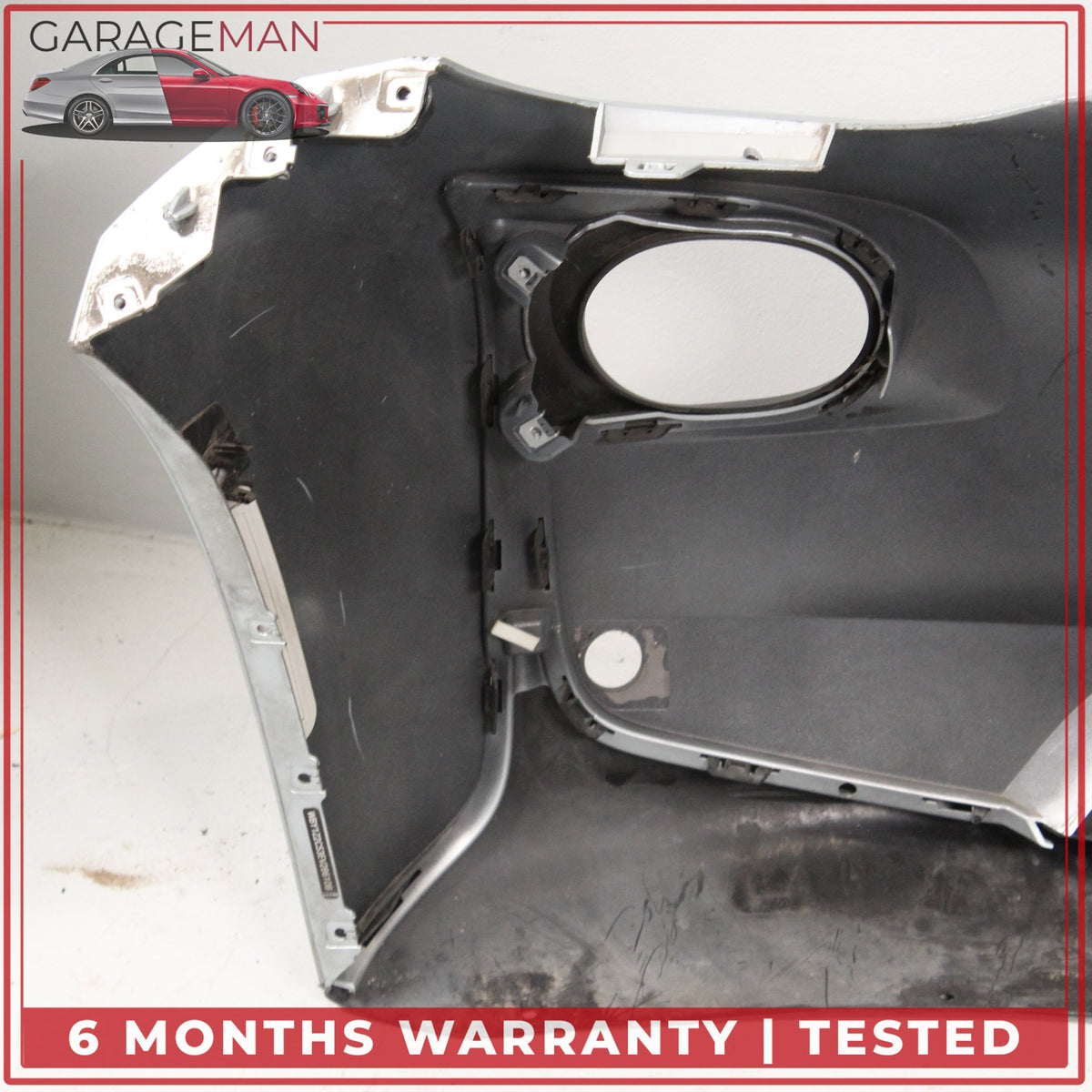 2014-2017 BMW i3 I01 Sedan Front Bumper Cover Assembly 7376739 Silver Metallic