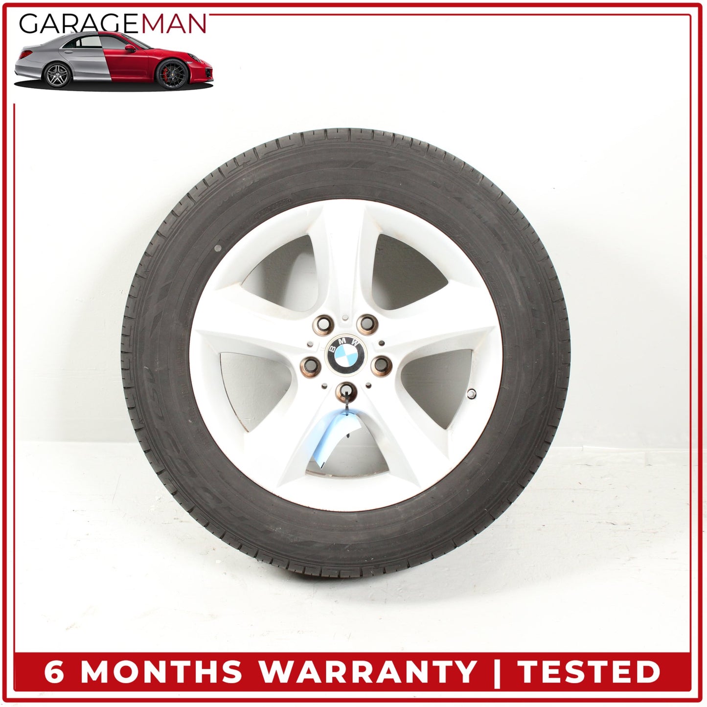 2007-2013 BMW X5 E70 Front or Rear Wheel Rim w/ Tire 8.5JX18EH2 IS46 6772243 OEM