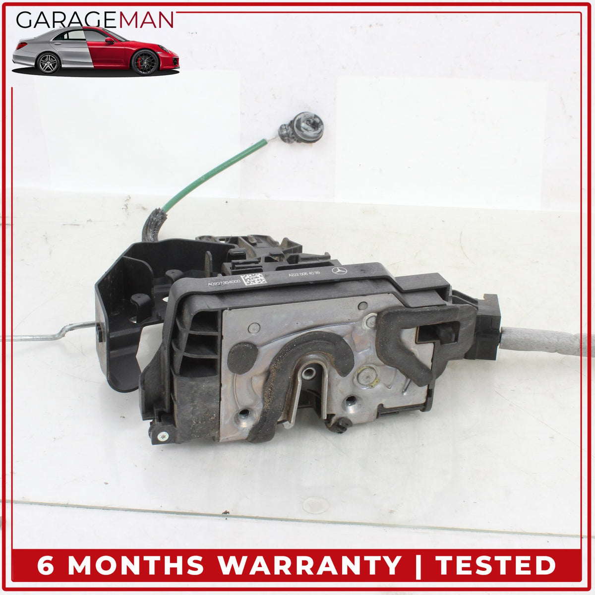 2017-2023 Mercedes W213 E300 Rear Right Exterior Door Handle w/ Lock Latch OEM