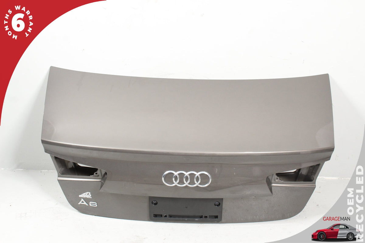 2012-2018 Audi A6 S6 Trunk Lid Panel Assembly 4G5827023C OEM
