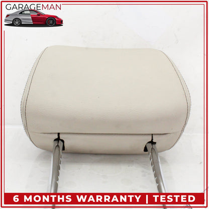 2011-2018 BMW X3 X4 F25 SUV Front Left or Right Side Seat Head Rest Beige OEM