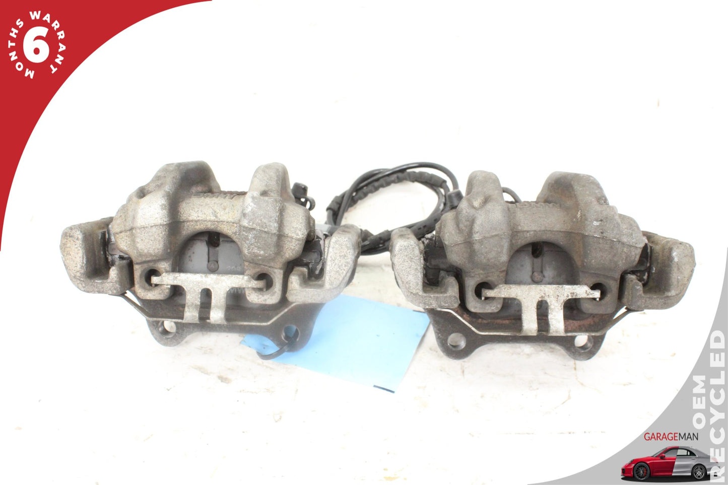 2012-2018 BMW 320i F30 Rear Left and Right Side Brake Caliper Set 6850860 OEM