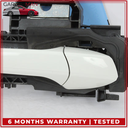 2015-2020 Mercedes X156 GLA250 Rear Right Side Exterior Door Handle White OEM
