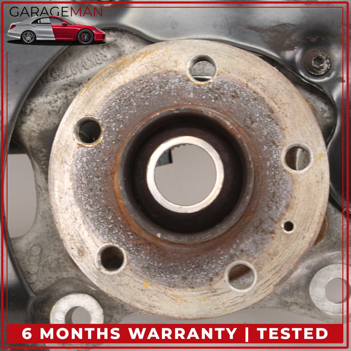 2012-2018 Audi A6 A7 Front Left Side Spindle Knuckle Wheel Hub 4G0407241C OEM