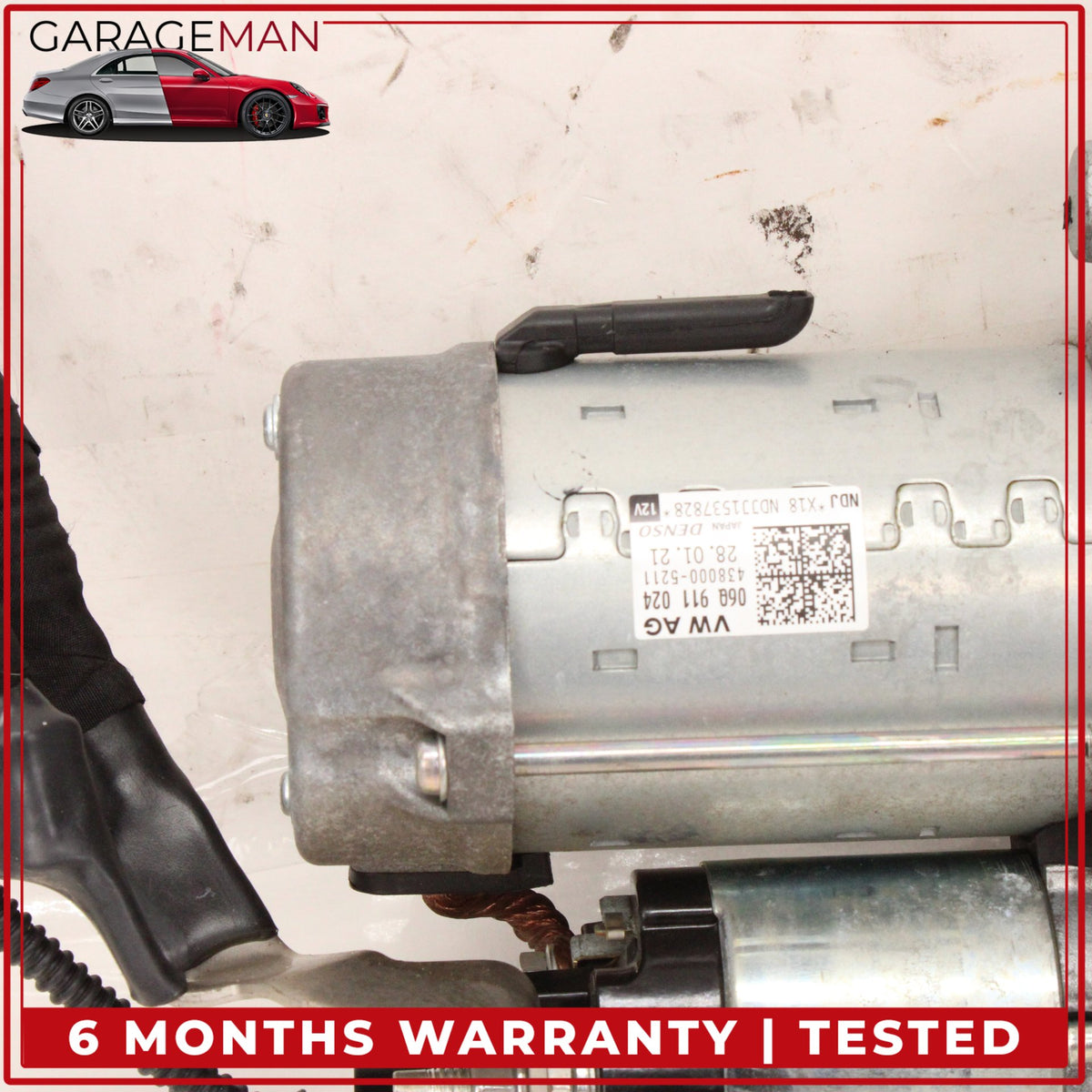 2017-2025 Audi A4 A5 A6 Q5 2.0L Engine Starter Motor Denso 06Q911024 OEM