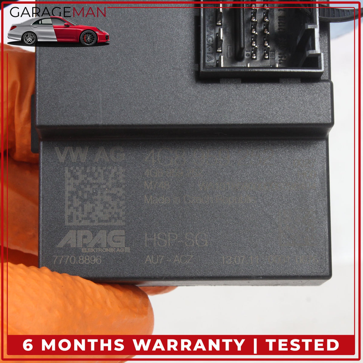 2012-2018 Audi A7 S7 Rear Electric Spoiler Control Module Unit 4G8959252 OEM