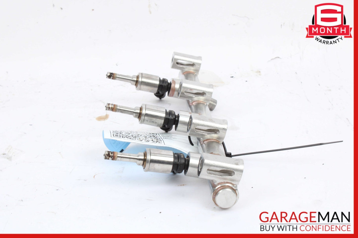2014-2020 Maserati Ghibli M157 Right Fuel Rail w/ Injectors 000283629 OEM