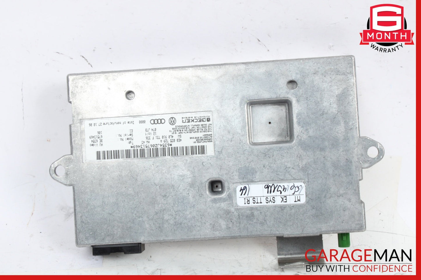 2007-2009 Audi Q7 MMI Control Module Unit 4E0035729A Genuine OEM