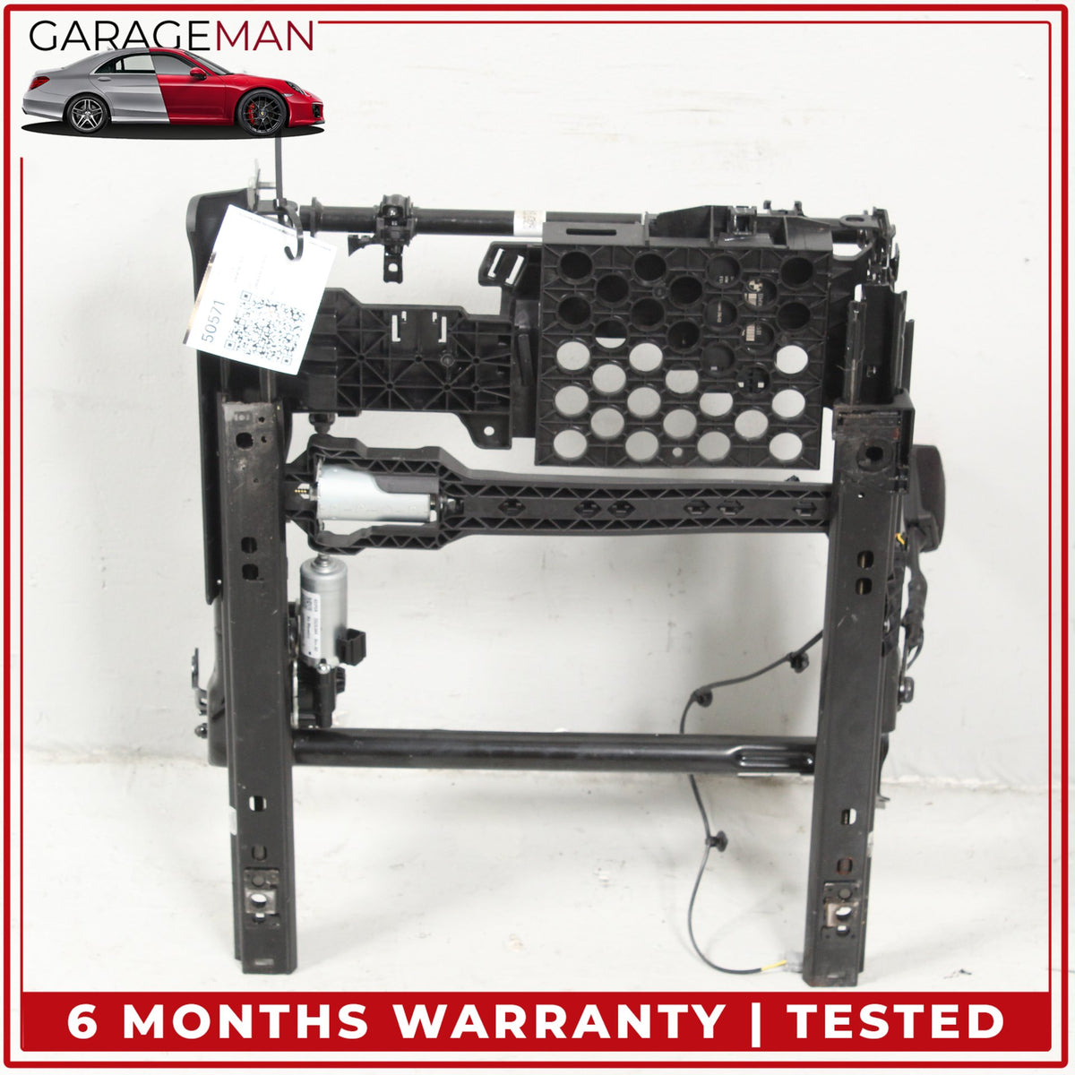 2019-2025 BMW M340i G20 Front Right Side Seat Track Rail Frame w/ Motors OEM