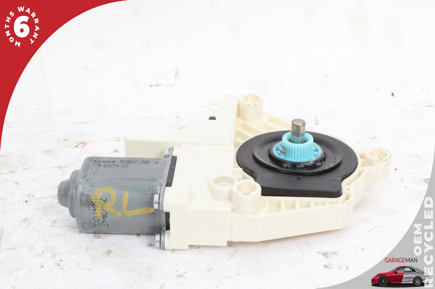 2009-2018 Audi A6 C7 Sedan Rear Left Side Window Regulator Motor 8K0959811A OEM