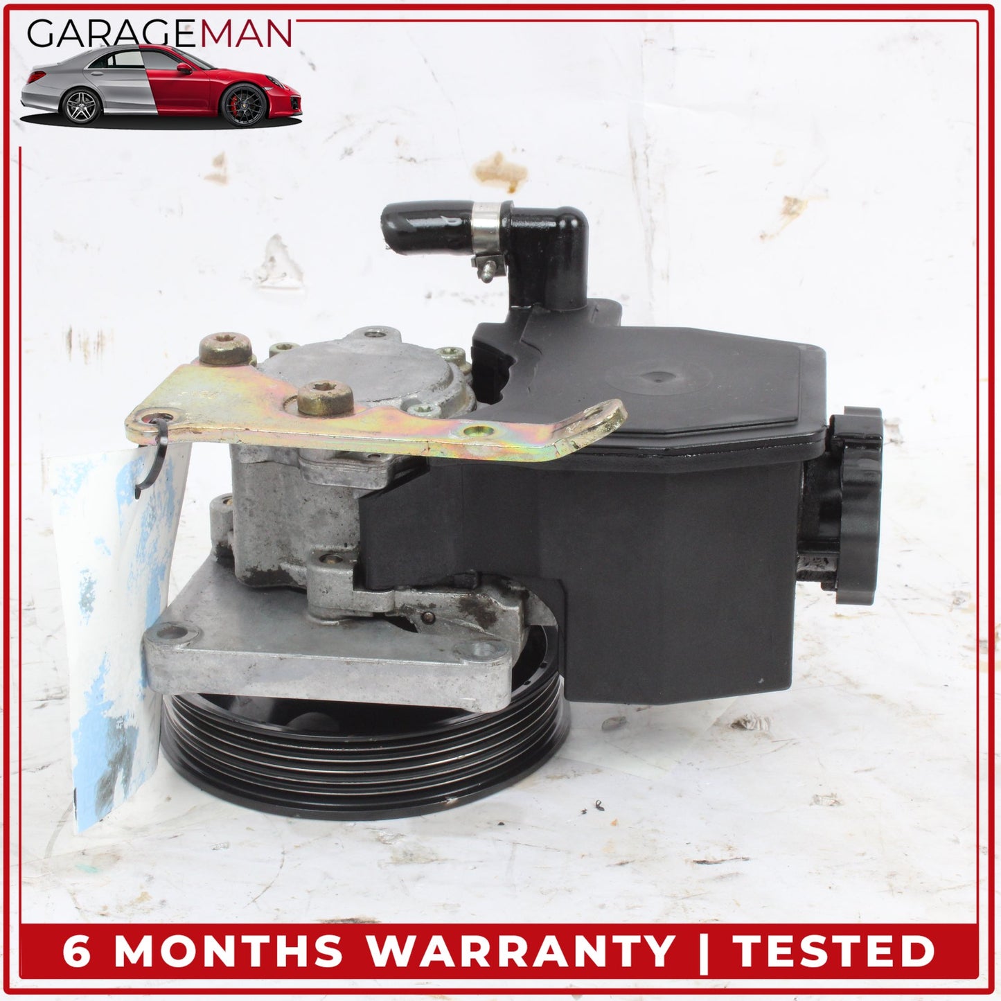 1997-2004 Mercedes R170 SLK230 Power Steering Pump w/ Reservoir and Pulley OEM