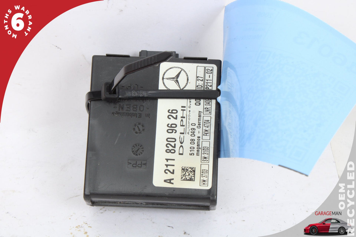 2003-2011 Mercedes W219 CLS550 Anti Theft Alarm Control Module 2118209626 OEM