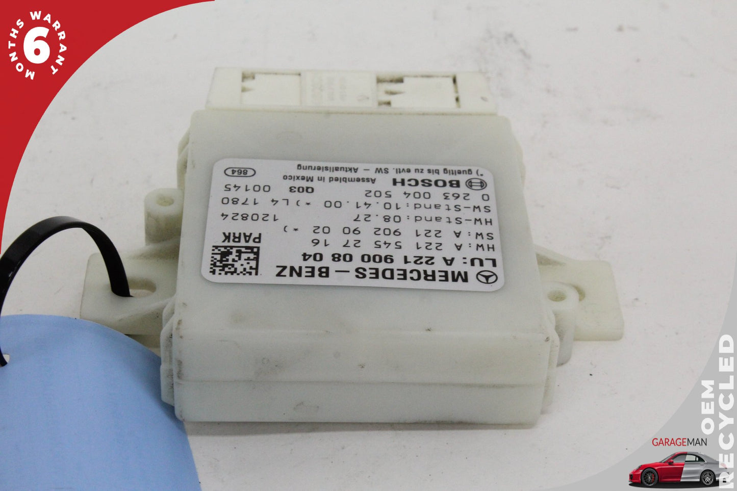 2010-2014 Mercedes W221 S550 CL550 Rear Parking Parktronic Control Module OEM