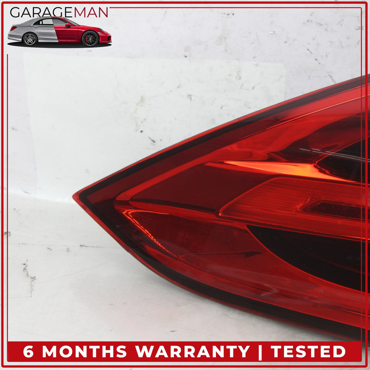 2015-2018 Porsche Cayenne 958 Rear Left Outer Tail Light Lamp 7P5945207R OEM