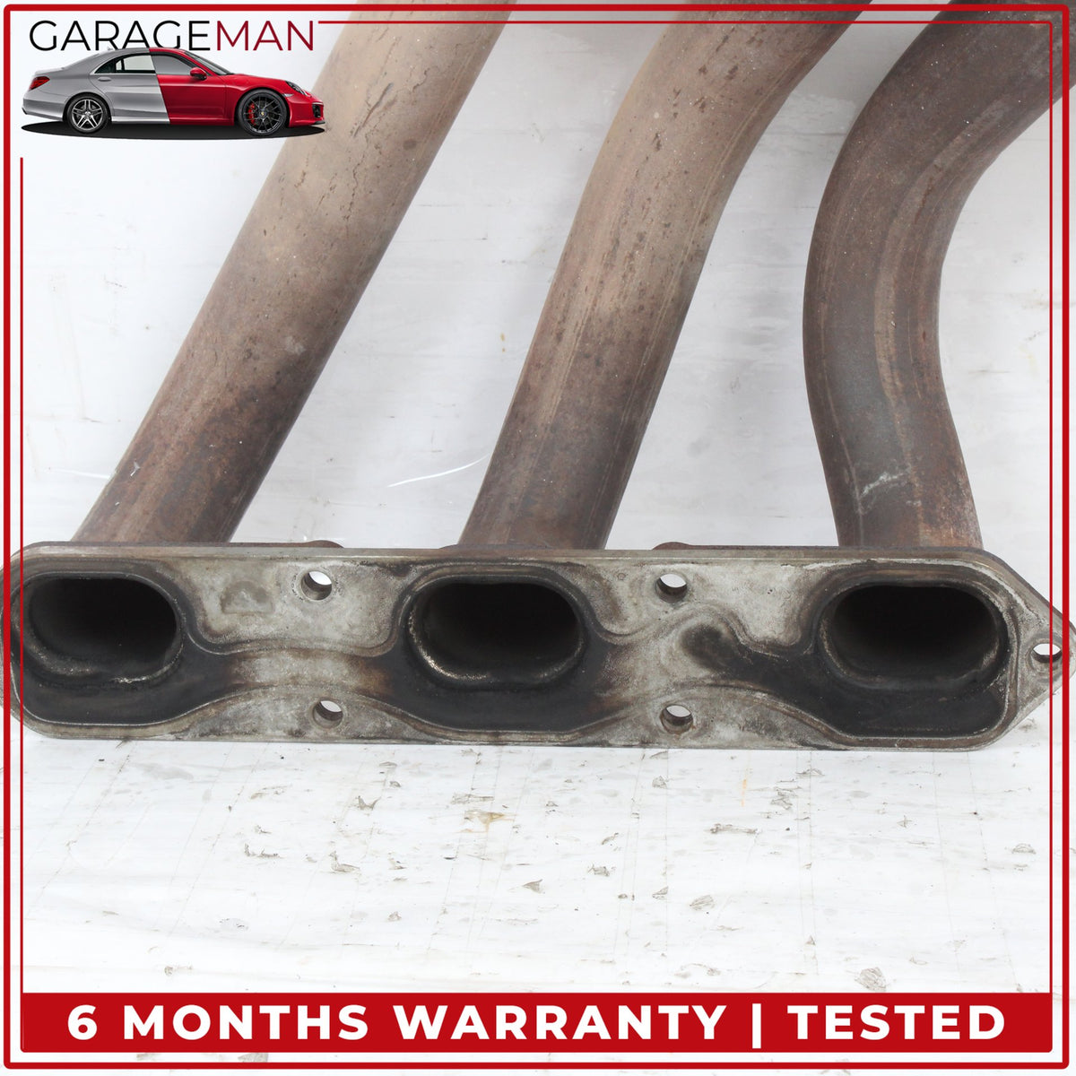 1999-2001 Porsche 911 Carrera 996 Left and Right Side Exhaust Manifold Set OEM
