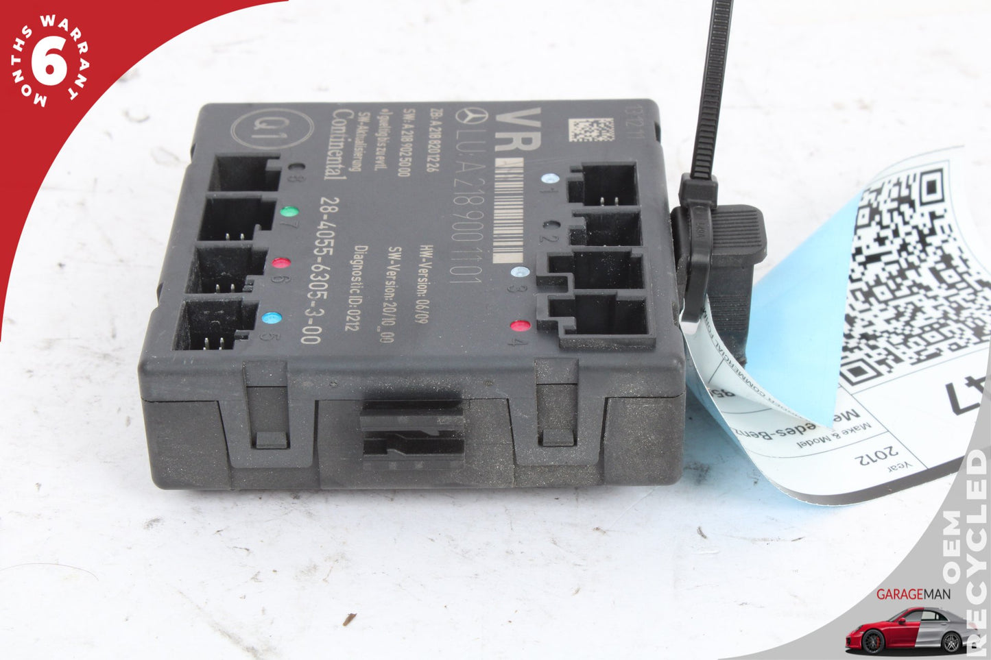 08-18 Mercedes CLS550 W218 Right Front Door Control Module 2189001101 OEM