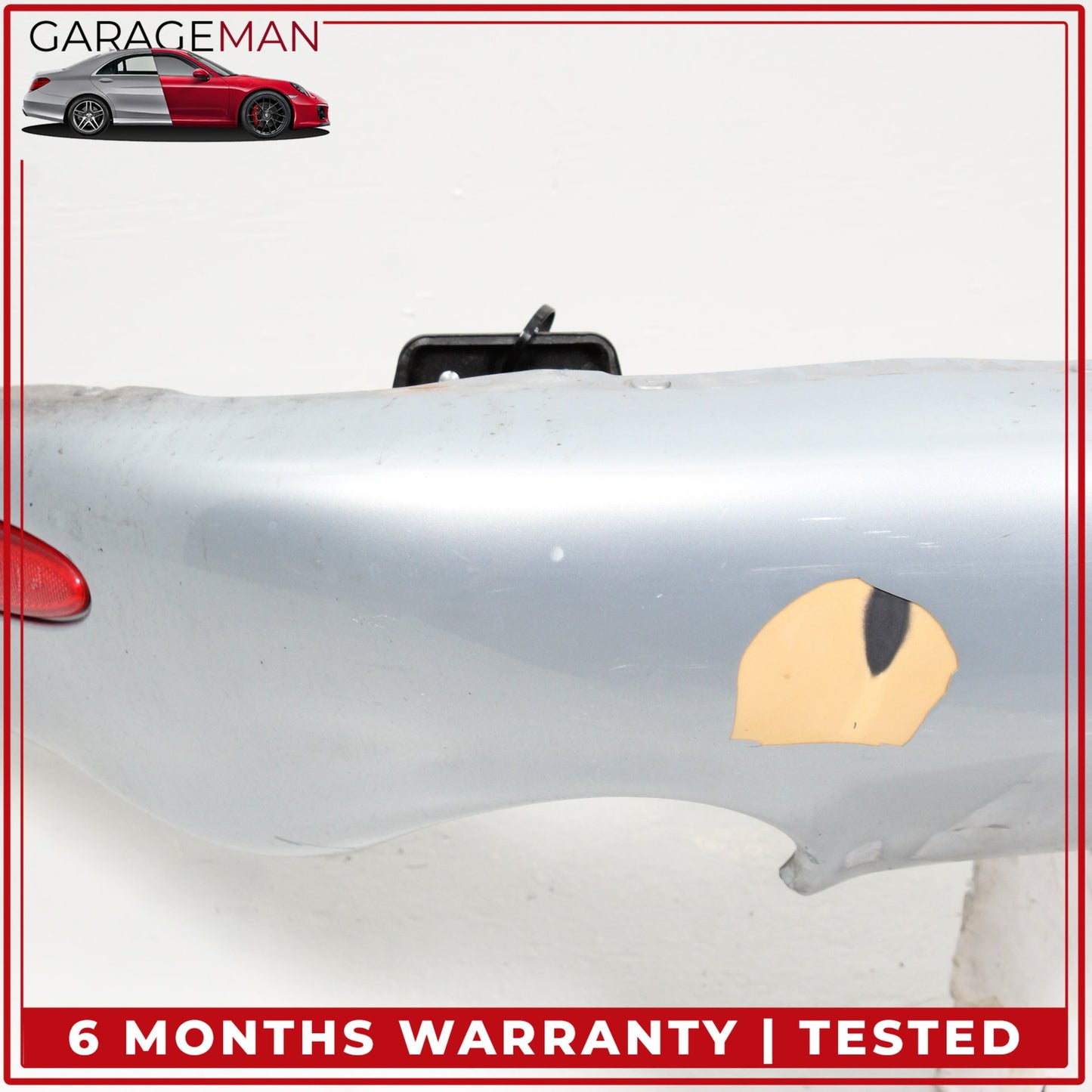 1997-2000 Jaguar XK8 Convertible Rear Bumper Cover Light Blue HJA6586BB OEM