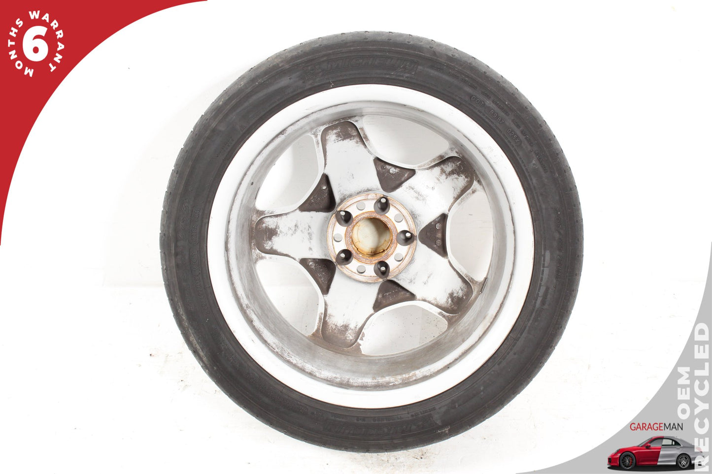 2000-2006 Mercedes W220 S500 Front Wheel Rim w/ Tire 8.5JX18 ET44 2204011802 OEM