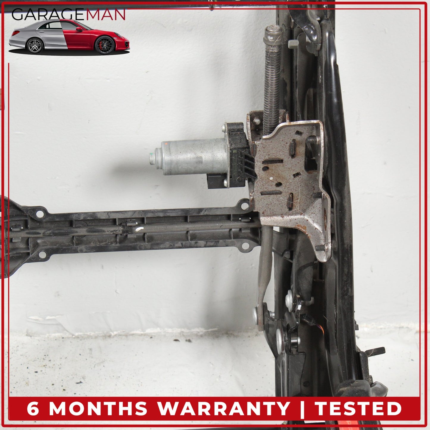 2014-2019 BMW X5 X6 Front Left Seat Track Rail Frame w/ Motors 52107329941 OEM