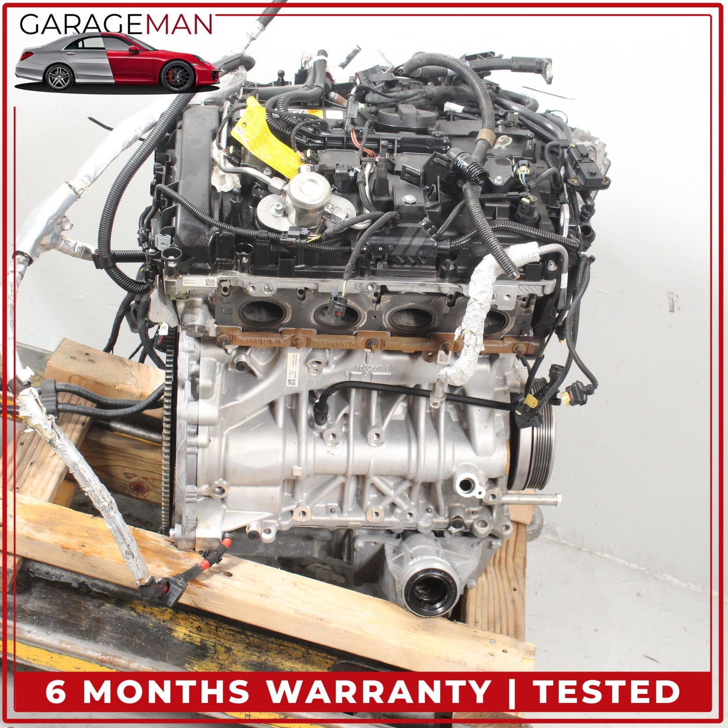 2016-2021 BMW 430i F36 AWD 2.0L I4 Engine Motor Assembly B46B20B mileage 80k