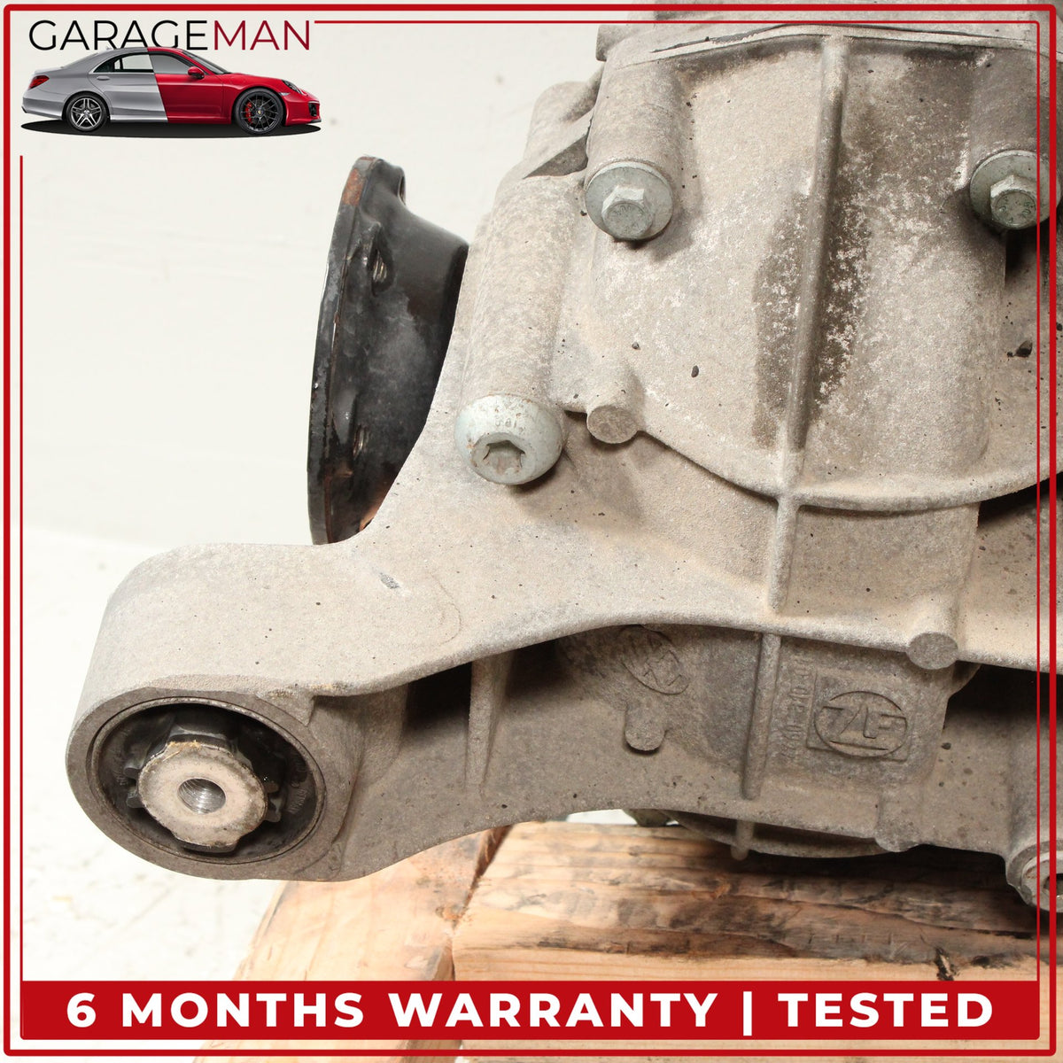 2003-2006 Porsche Cayenne 955 Turbo 4.5L V8 Rear Differential Diff Axle Carrier