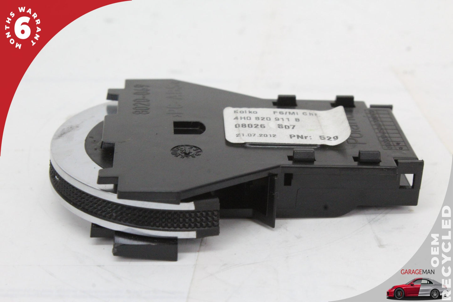 2011-2018 Audi A8 S8 AC Air Vent Dial Wheel Switch 4H0820911B OEM