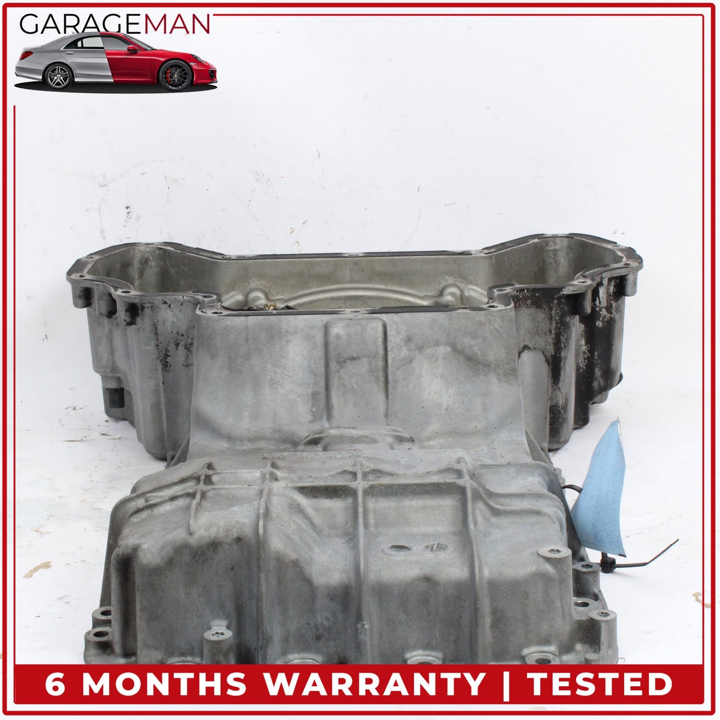 2005-2011 Mercedes W211 E350 Engine Upper Oil Sump Baffle Pan 2720142102 OEM