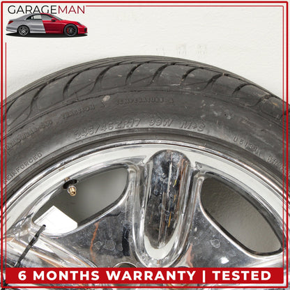 1997-1999 Jaguar XK8 Front or Rear Wheel Rim w/ Tire 8Jx17CHx33 MJA6116AB OEM