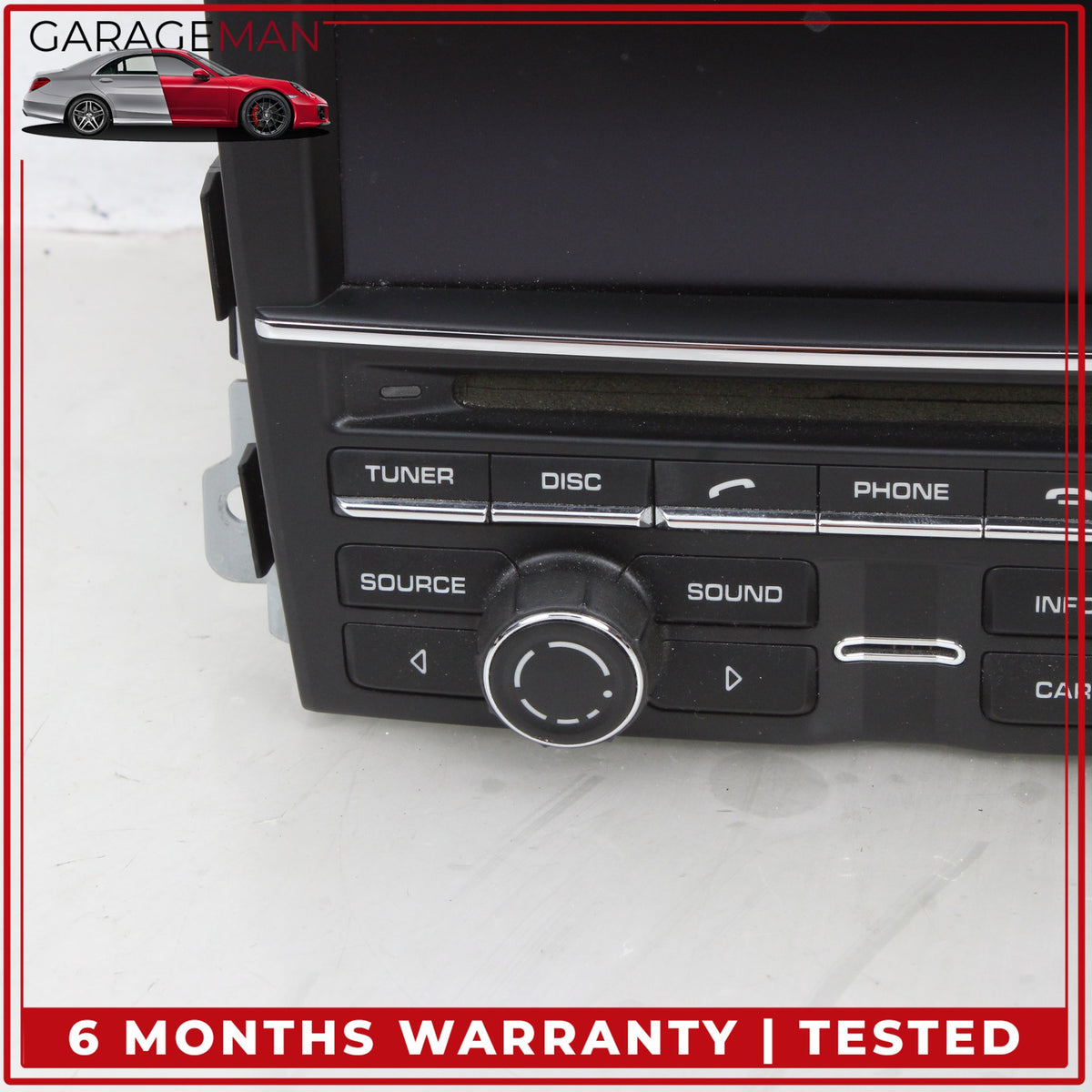 2010-2013 Porsche Panamera 970 Command Head Unit Navigation Radio 7PP919193A OEM