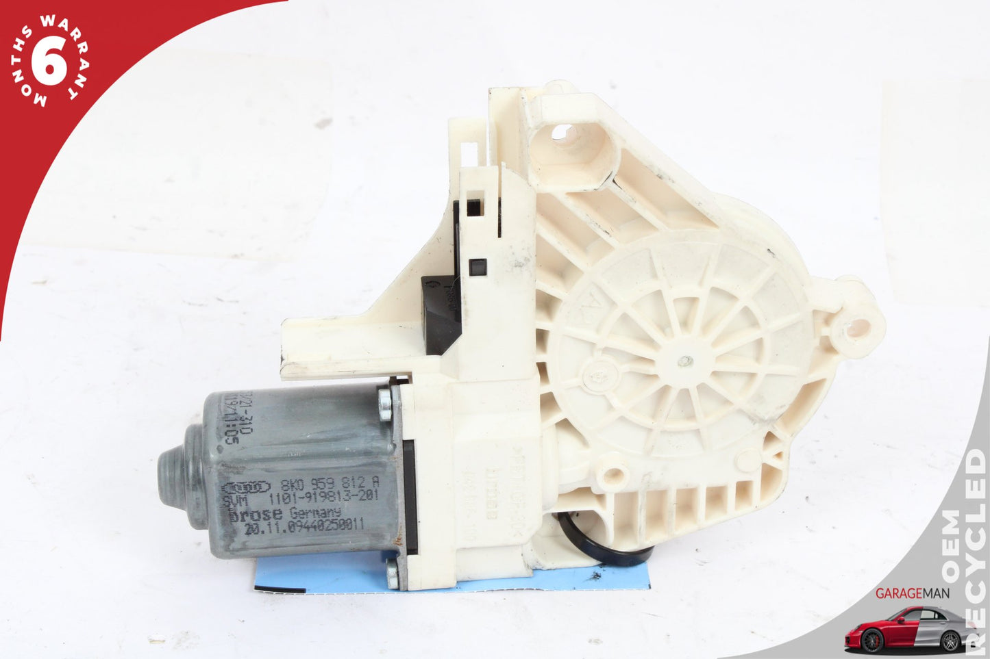 2009-2016 Audi A4 Rear Right Passenger Side Door Window Regulator Motor Unit 8K0959812A