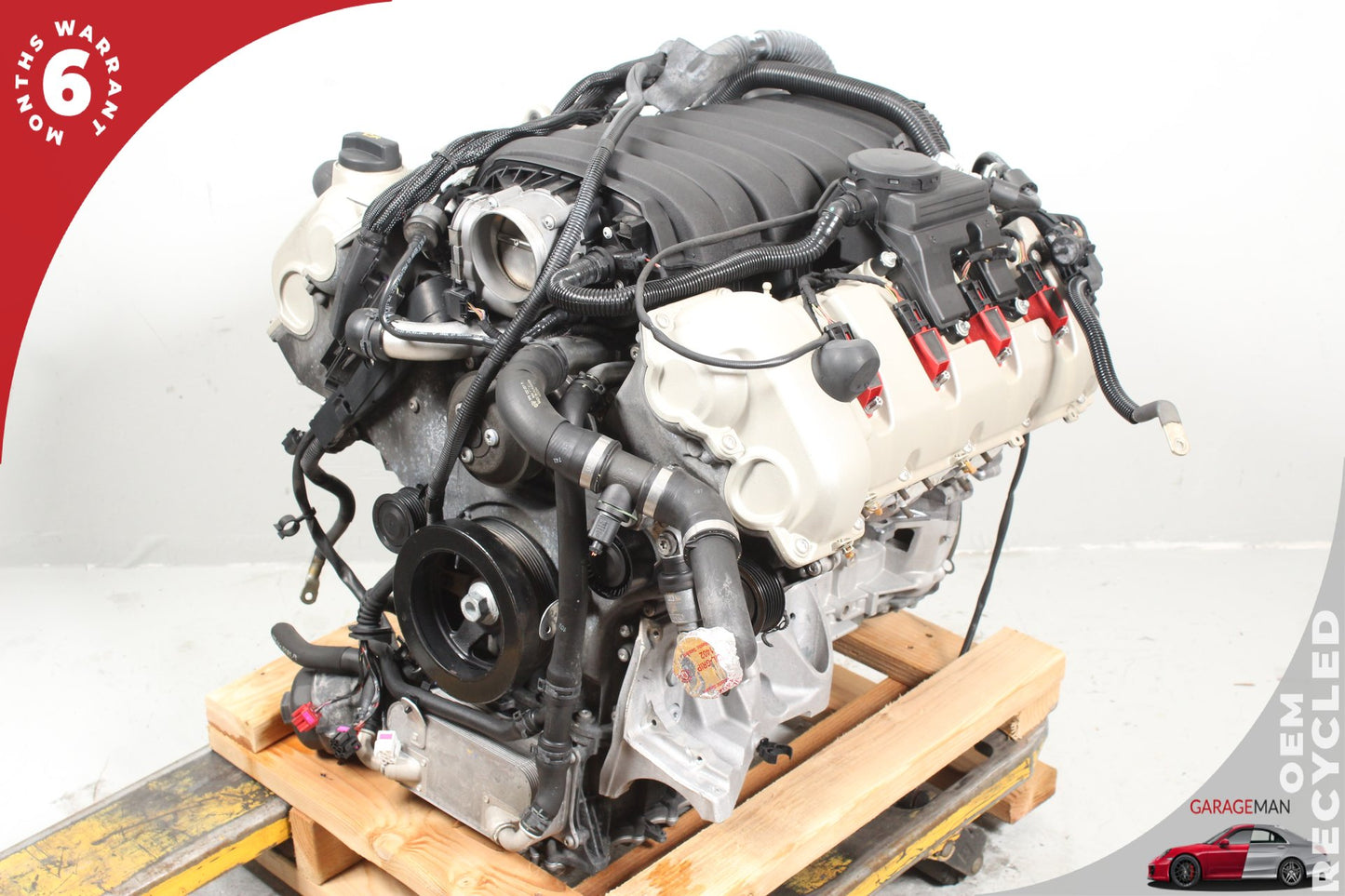 10-14 Porsche Cayenne S 92A- Panamera AWD 4.8L Engine Motor M48.02 116k OEM