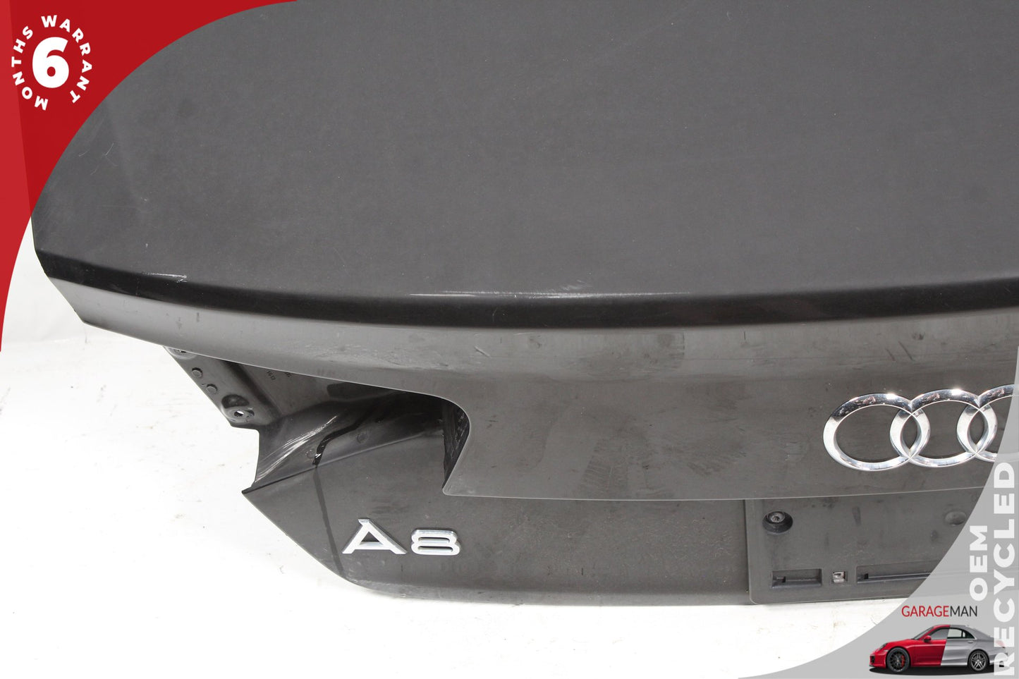 2011-2014 Audi A8 Quattro S8 Trunk Lid Panel Assembly 4H0827023B OEM