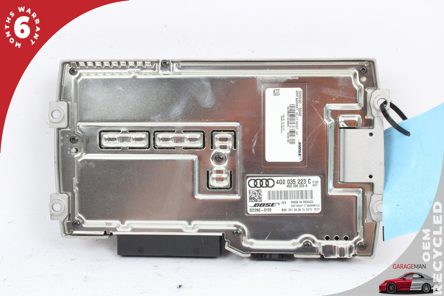 2012-2018 Audi A7 A6 Audio Sound System Amplifier AMP Module Bose 4G0035223A OEM