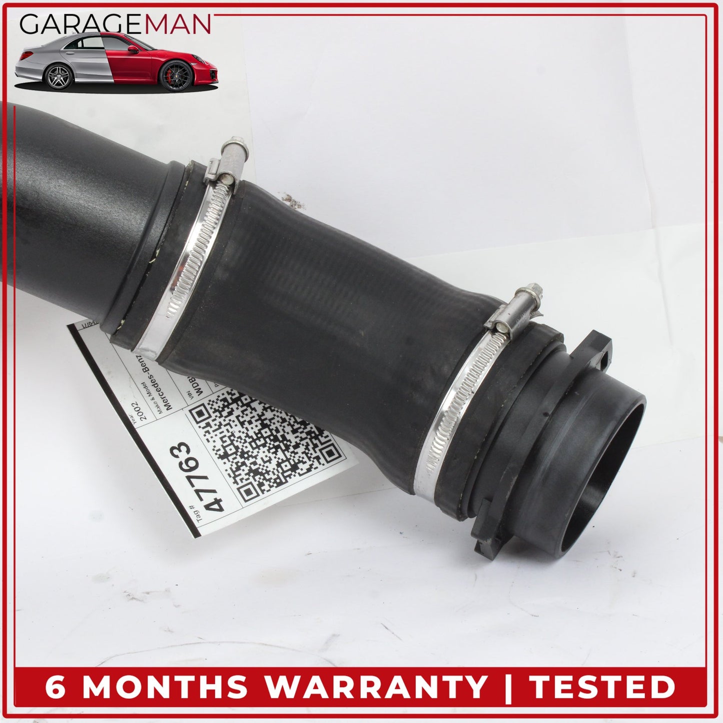 1997-2004 Mercedes R170 SLK230 Air Intake Hose Duct w/ MAF Sensor 1111410904 OEM