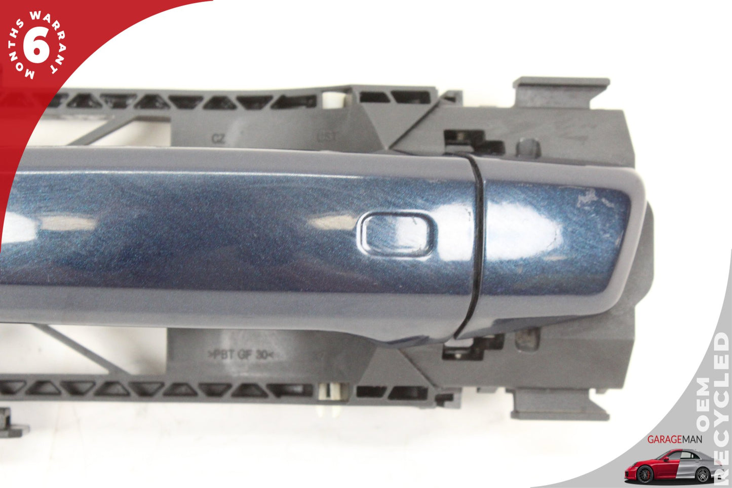 2015-2020 Audi A3 S3 RS3 Rear Left Side Exterior Door Handle Blue 8V0839885 OEM
