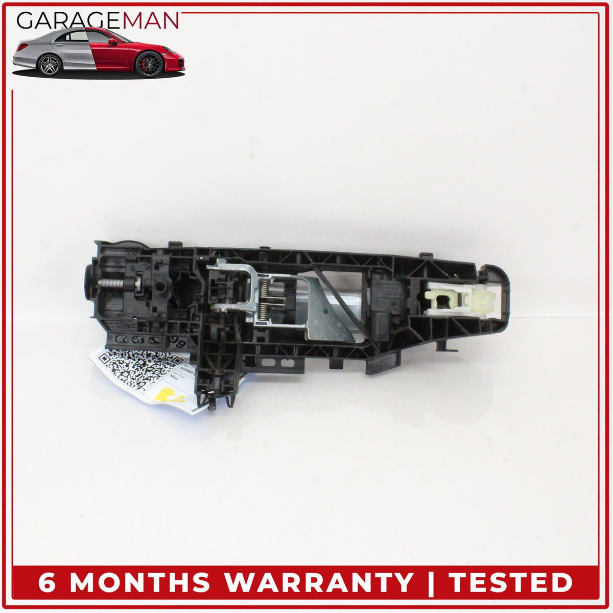 2015-2020 Mercedes W205 C300 Rear Left Side Exterior Door Handle Silver OEM