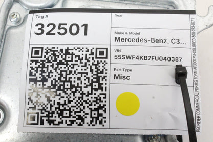 2015-2018 Mercedes-Benz C300 C-Class W205 Airbag Sensor 2059008518 Genuine