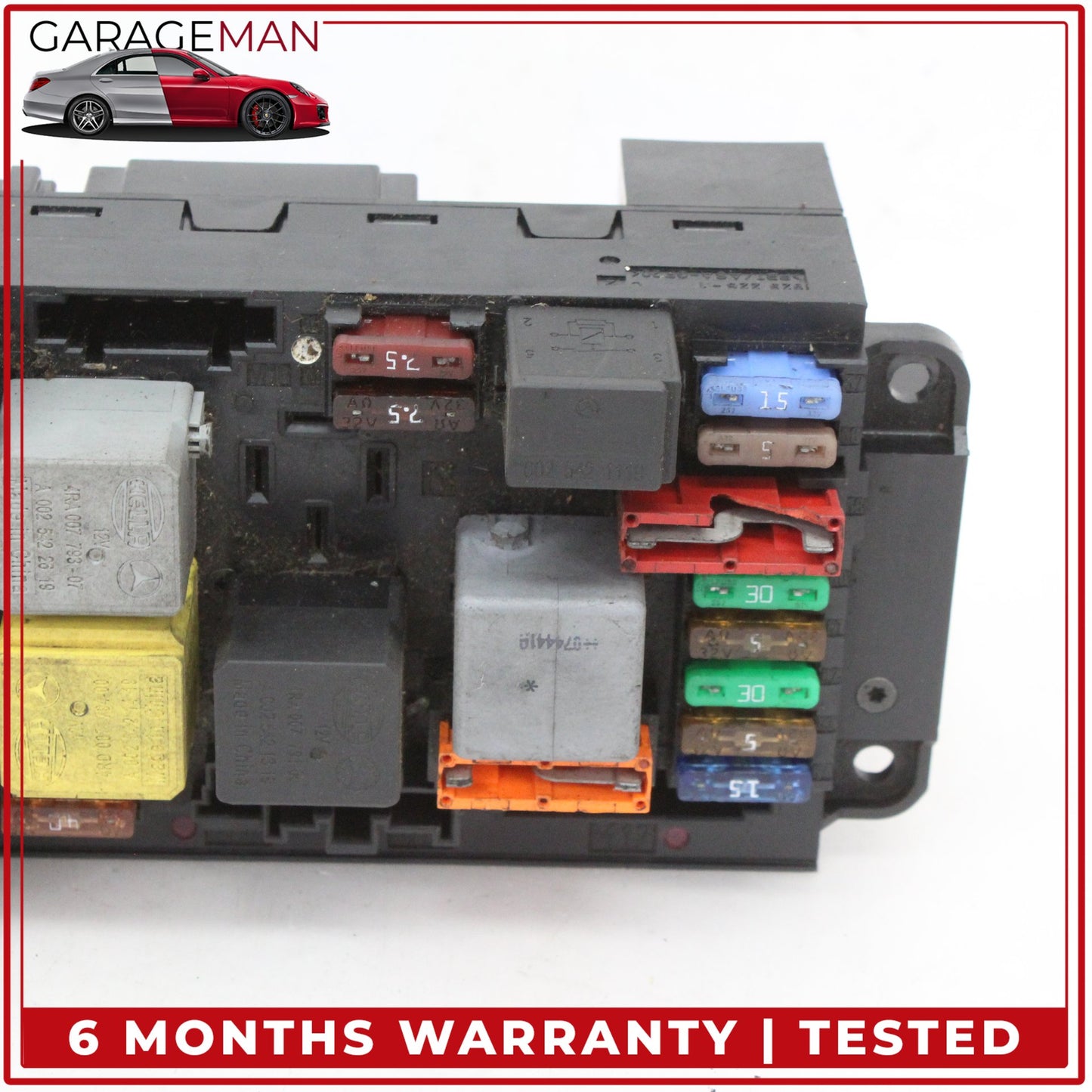2003-2009 Mercedes-Benz CLK350 W209 Coupe Front SAM Module Relay Fuse Box 2095452801 OEM