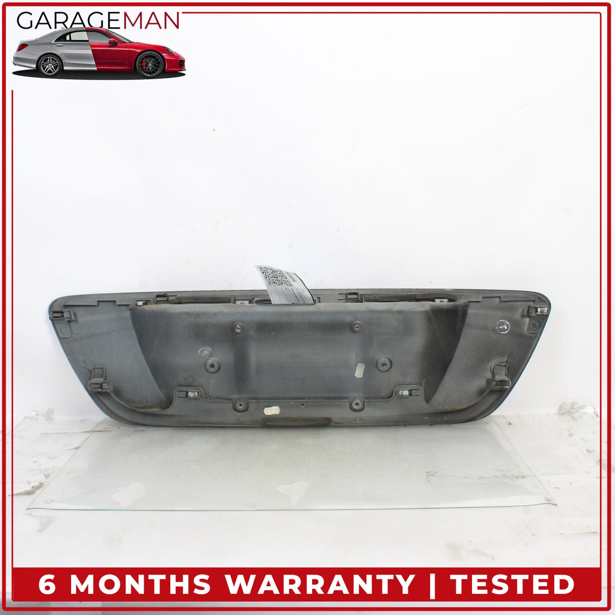 2000-2006 Mercedes W215 CL500 CL55 AMG Rear Trunk Lid License Plate Holder OEM