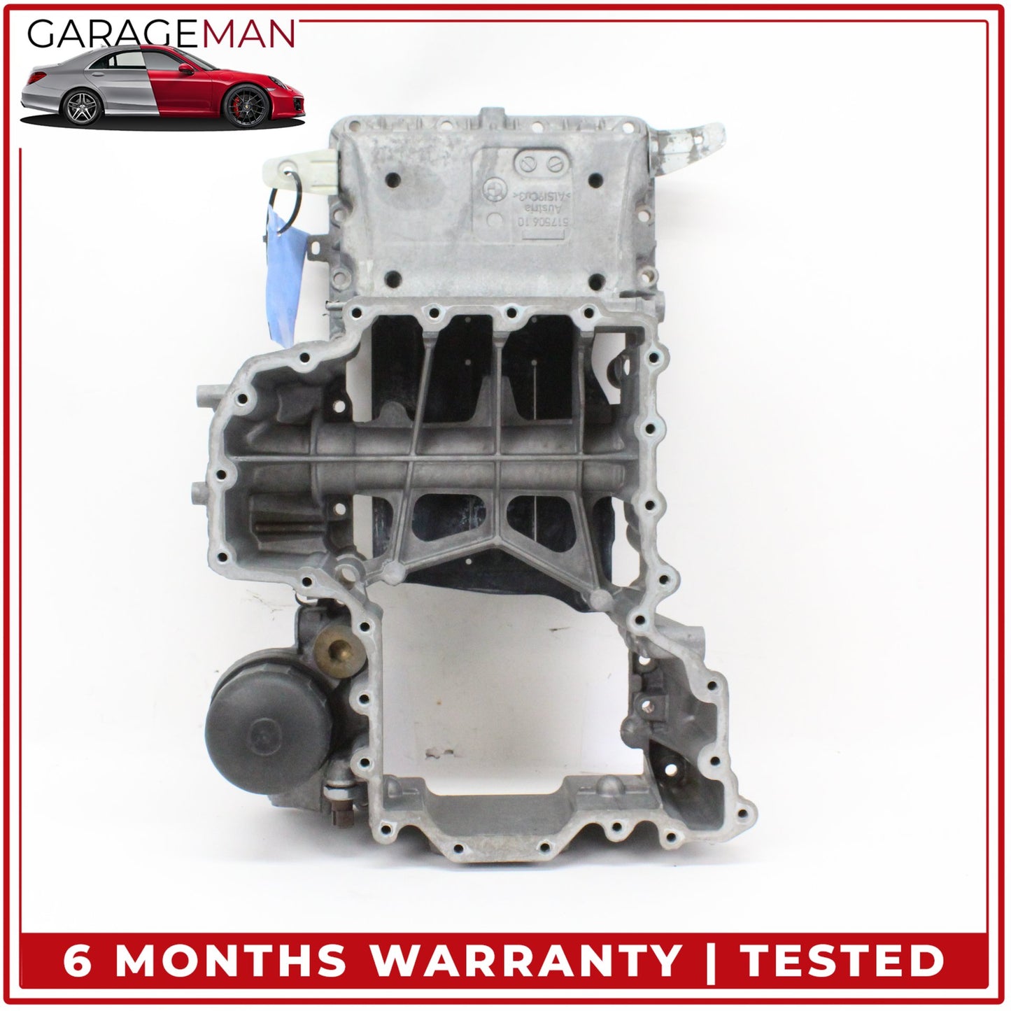 2014-2019 BMW X5 X6 F15 N63 4.4L Engine Motor Upper Engine Oil Pan 517506 OEM