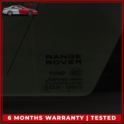 2014-2022 Range Rover Sport L494 Rear Right Quarter Window Glass DK6229600DC OEM