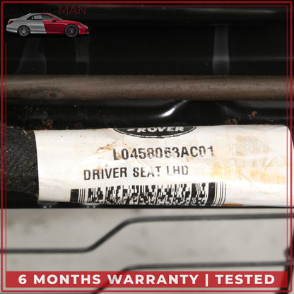 2014-2017 LR Range Rover Sport L494 Front Left Seat Track Rail Frame OEM
