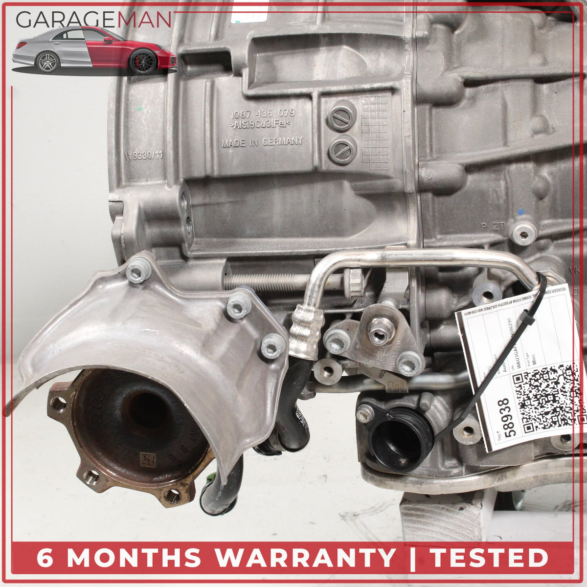 2013-2018 Audi A8 AWD 3.0L 8 Speed Automatic Transmission NWZ OEM 167K
