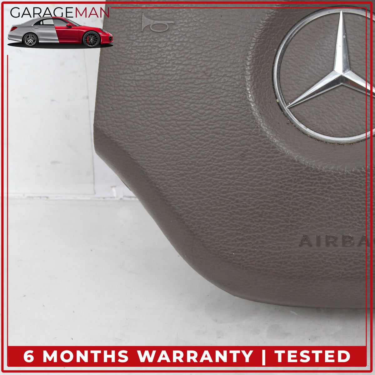 2006-2008 Mercedes W164 ML350 ML500 Steering Wheel Airbag Brown 1644600098 OEM